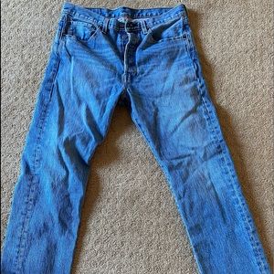 Levi’s button fly jeans